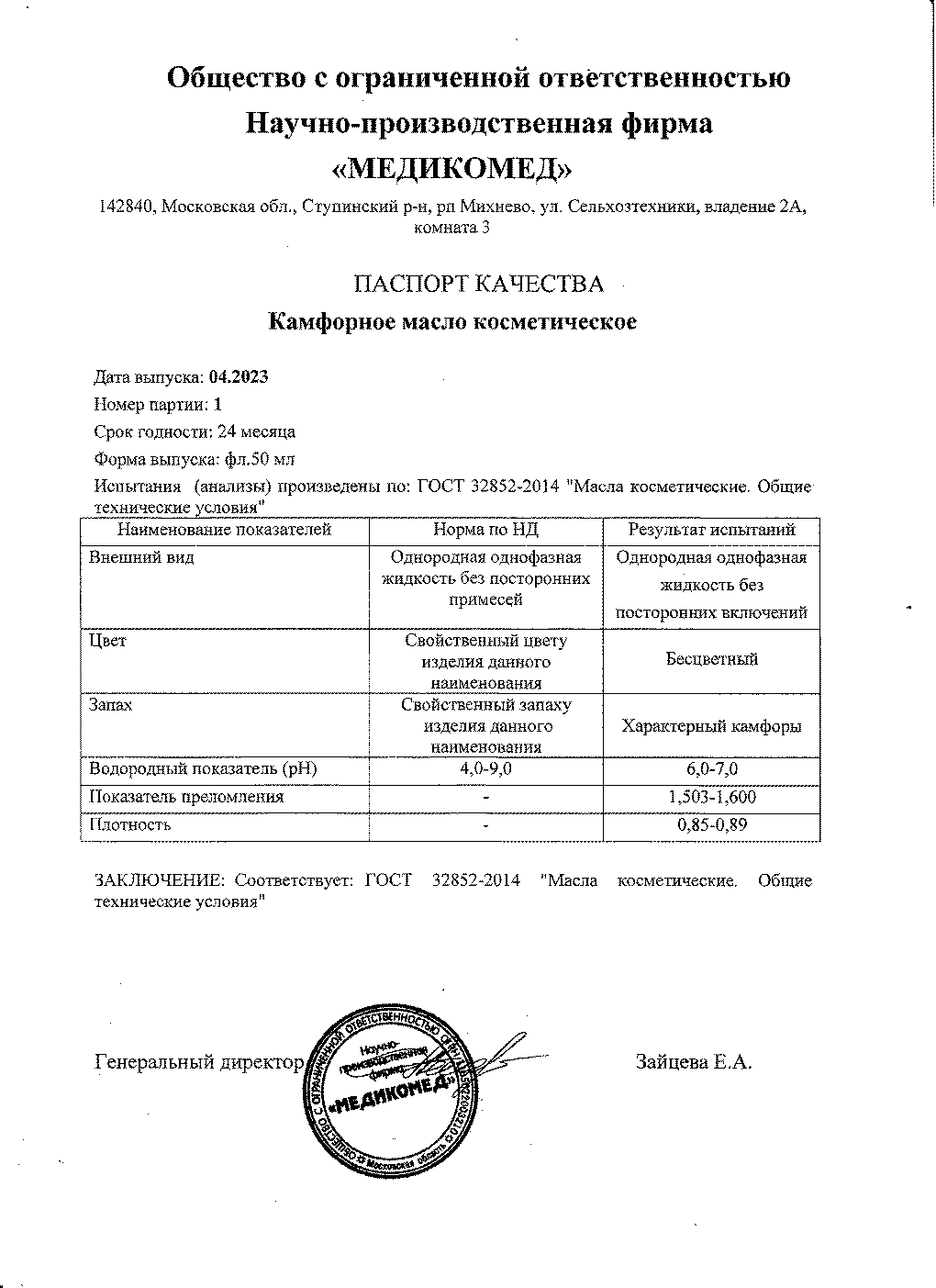 Паспорт №042023